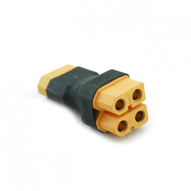 XT60 Splitter - 1xM 2xF - Short for fpv drones 3
