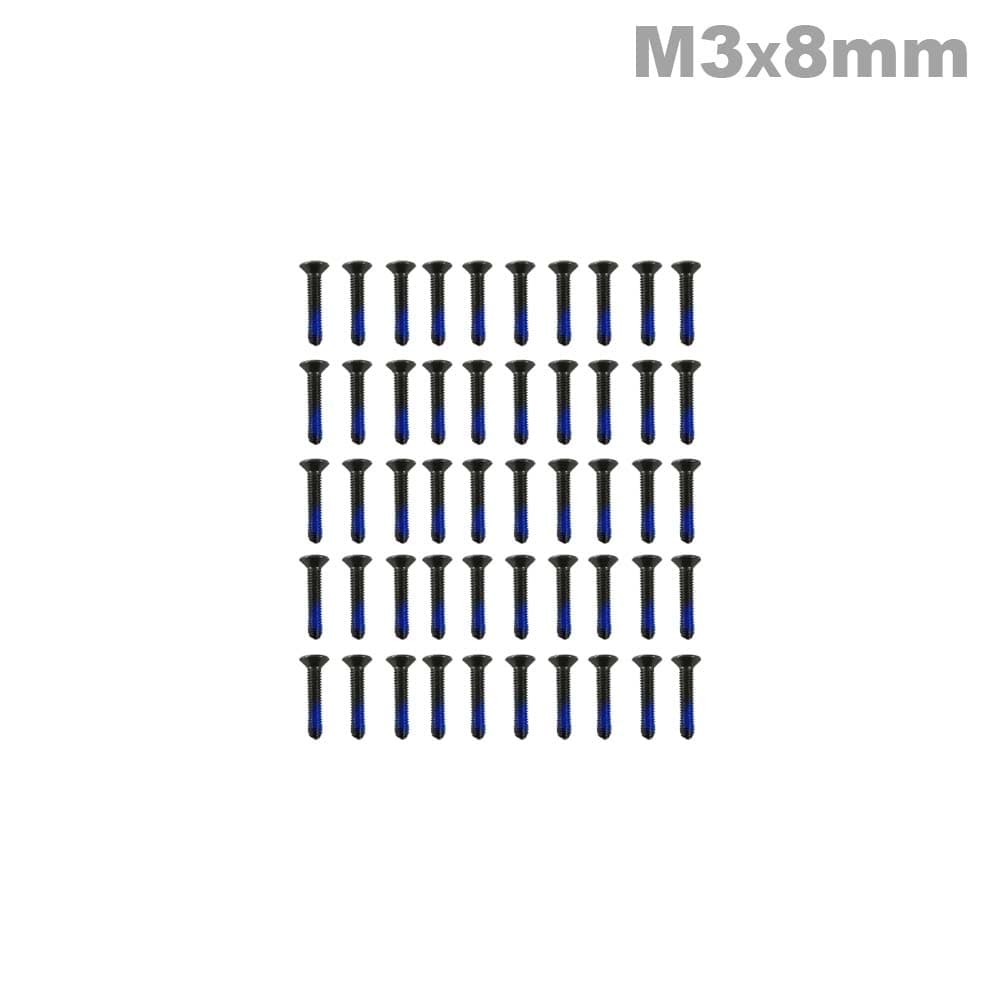 M3x8 Verzonken Schroef (50 stuks) - ZWART for fpv drones