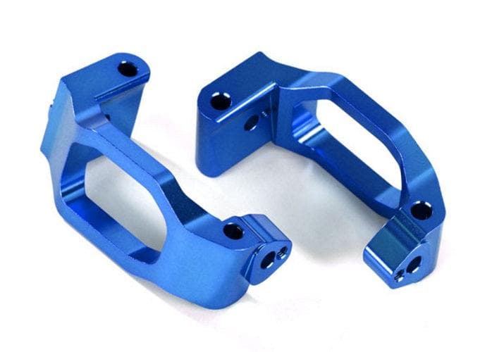 Traxxas 8932X Caster blocks (c-hubs) 6061-T6 Aluminum (Blue-Anodized) Maxx for fpv drones