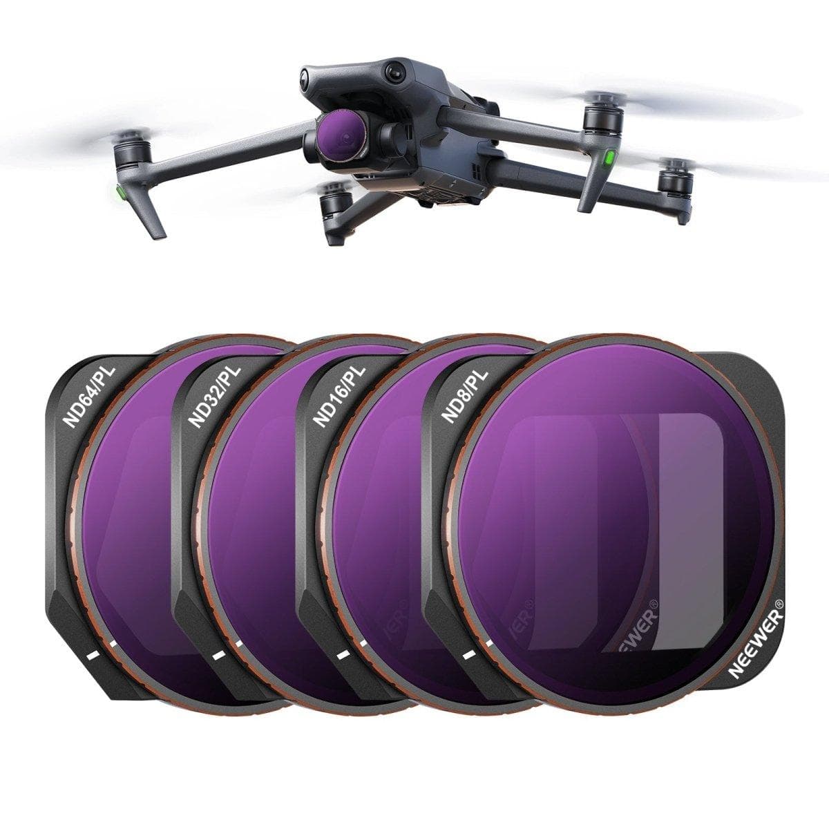ND/PL Filter For DJI Mavic 3 Classic (4 Pack) for fpv drones
