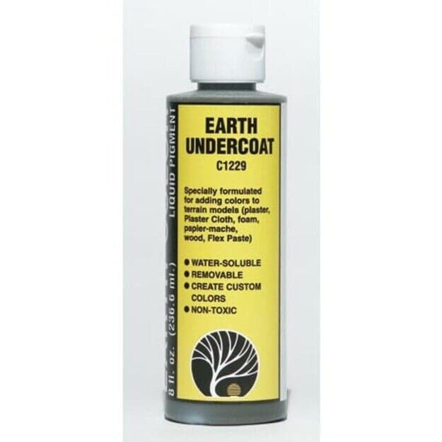 Woodland Scenics C1229 N/HO Earth Color Undercoat Earth 4 oz Train Scenery for fpv drones