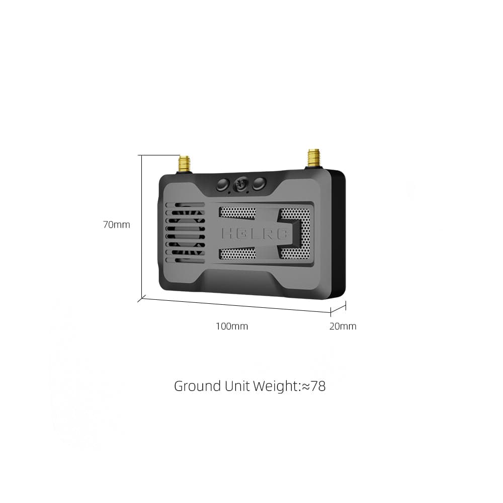HGLRC Draco A1/A2 5.8Ghz HD VTX 1W FPV Air Unit for fpv drones 7
