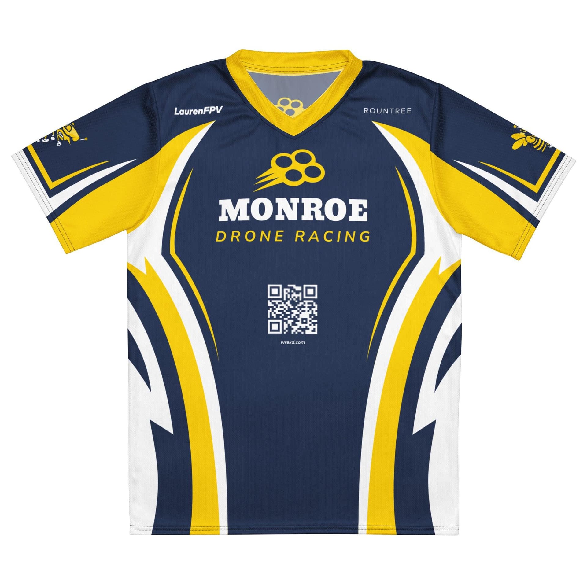 2024 Team Pilot Jersey - WREKD / LaurenFPV / Monroe Alt for fpv drones 9