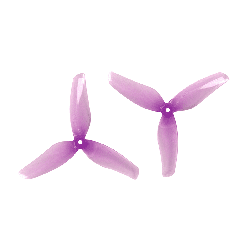 Gemfan Hurricane 2009-3 Durable Tri-Blade 2" Prop 8 Pack (1.5mm Shaft) - Choose Your Color for fpv drones 1