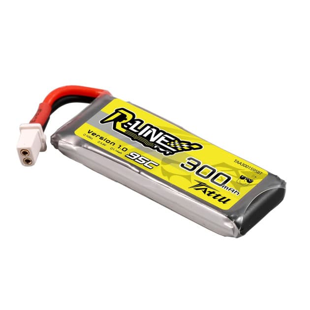 Tattu R-Line 300mAh 1S 95C HV BT2.0 Battery for drones for fpv drones 3