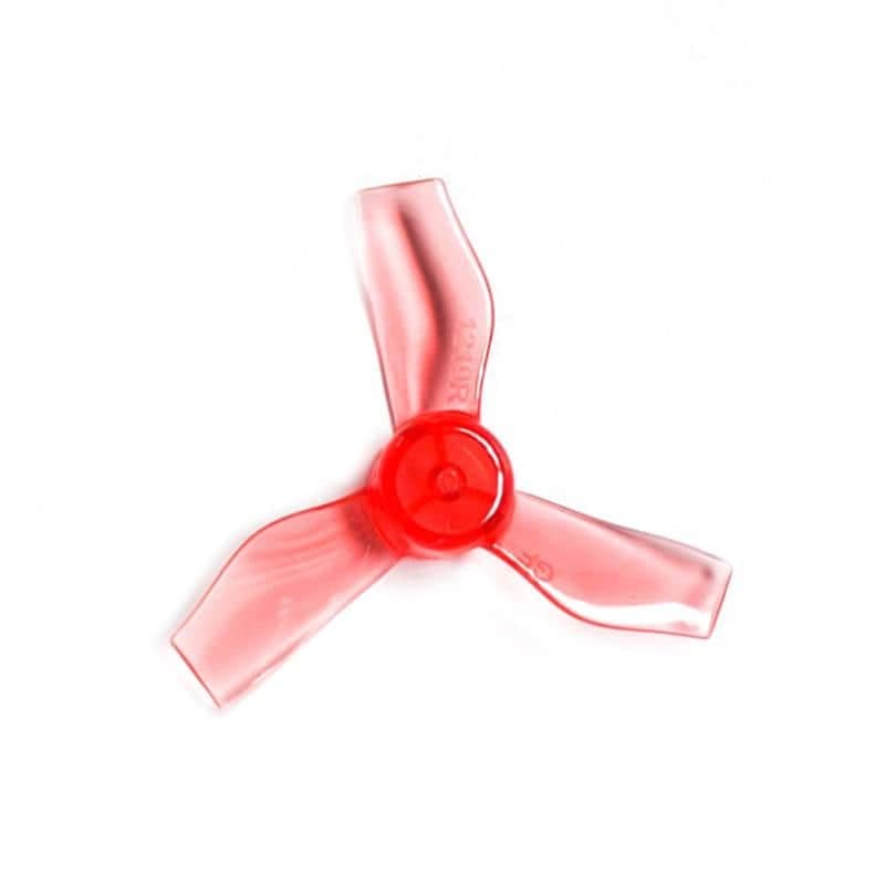 Gemfan 1219-3 Durable Tri-Blade 31mm Micro/Whoop Prop 8 Pack (0.8mm Shaft) - Choose Your Color for fpv drones 1