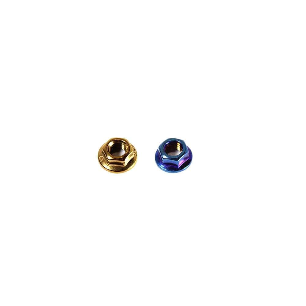 M5 Custom Low Profile Prop Nut w/ Flange (1pc) - Choose Your Color for fpv drones