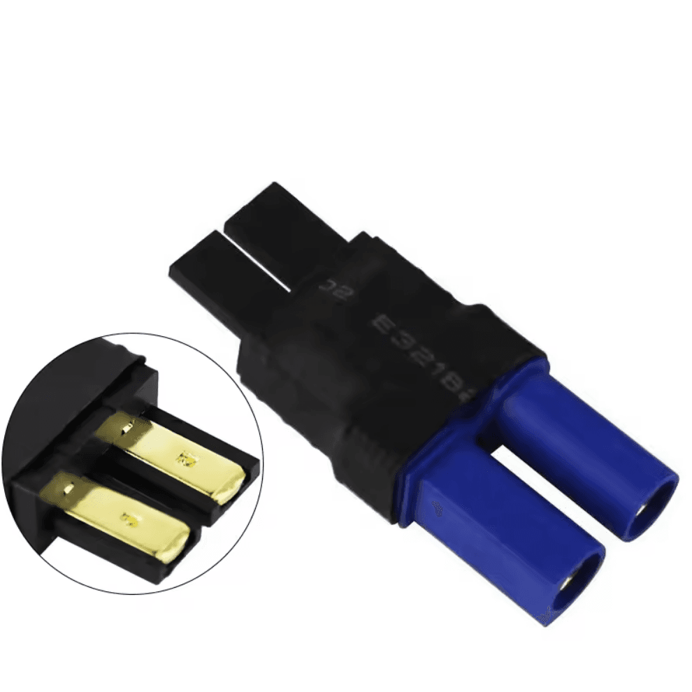 TRX-M (Traxxas Male) auf EC5-F (Female) Adapter for fpv drones