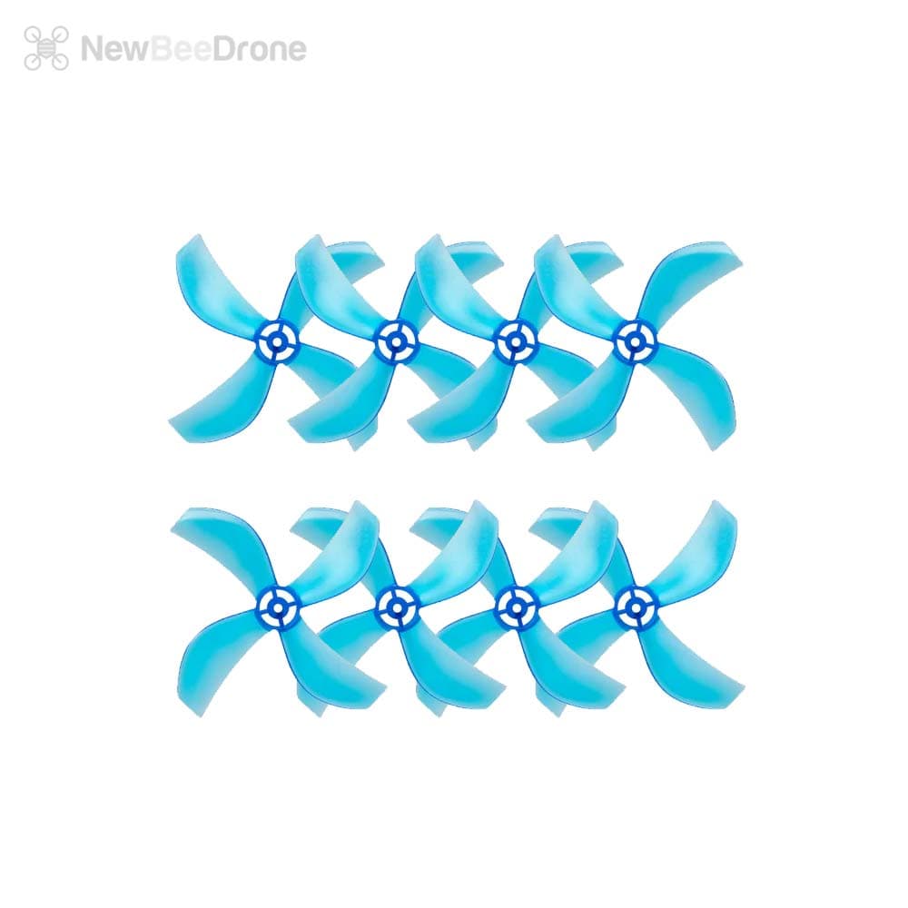 NewBeeDrone AZI 31mm 4-Blade (8pcs) - BLUE for fpv drones