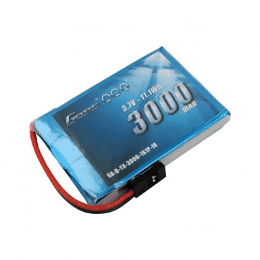 Gens Ace 3000mAh 3.7V 1S1P TX Lipo Battery Pack For Transmitter for fpv drones 3