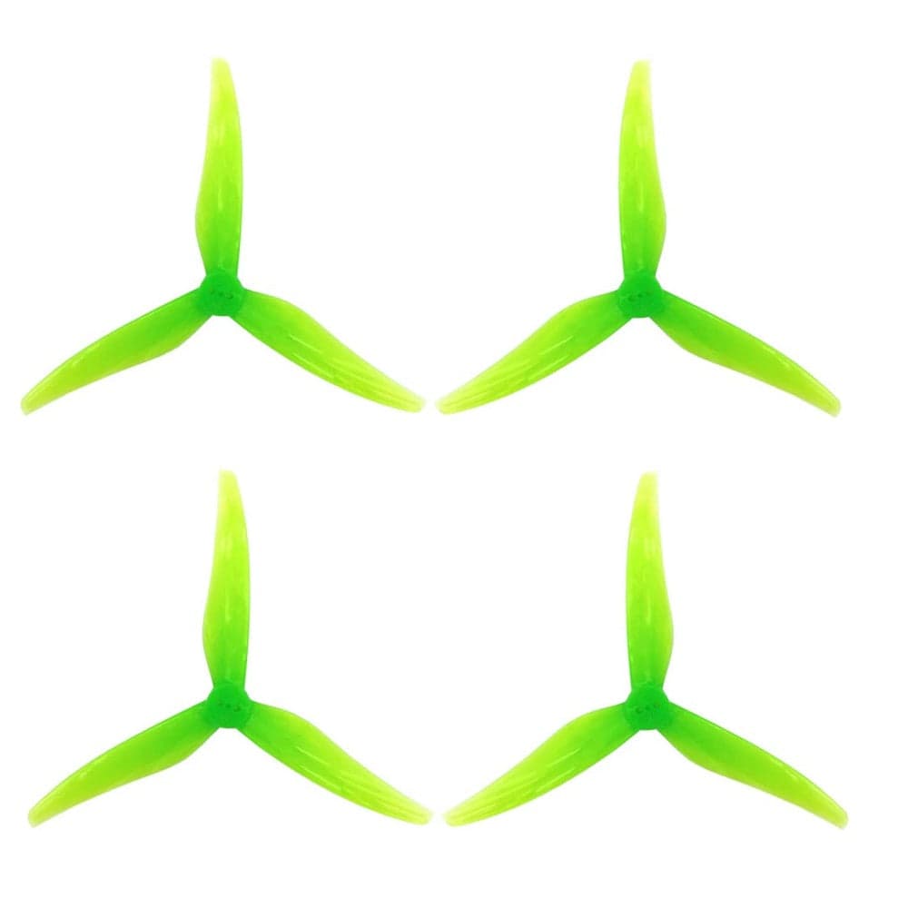 Gemfan Hurricane SL 5125-3 Tri-Blade 1.5mm T-Mount 5 inch Ultralite Racing Prop - Choose Color for fpv drones 8