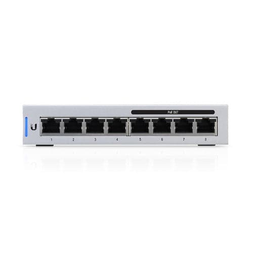 Ubiquiti UniFi Switch 8-port 60W with 4 x 802.3af PoE Ports - Single Pack [PC] for fpv drones