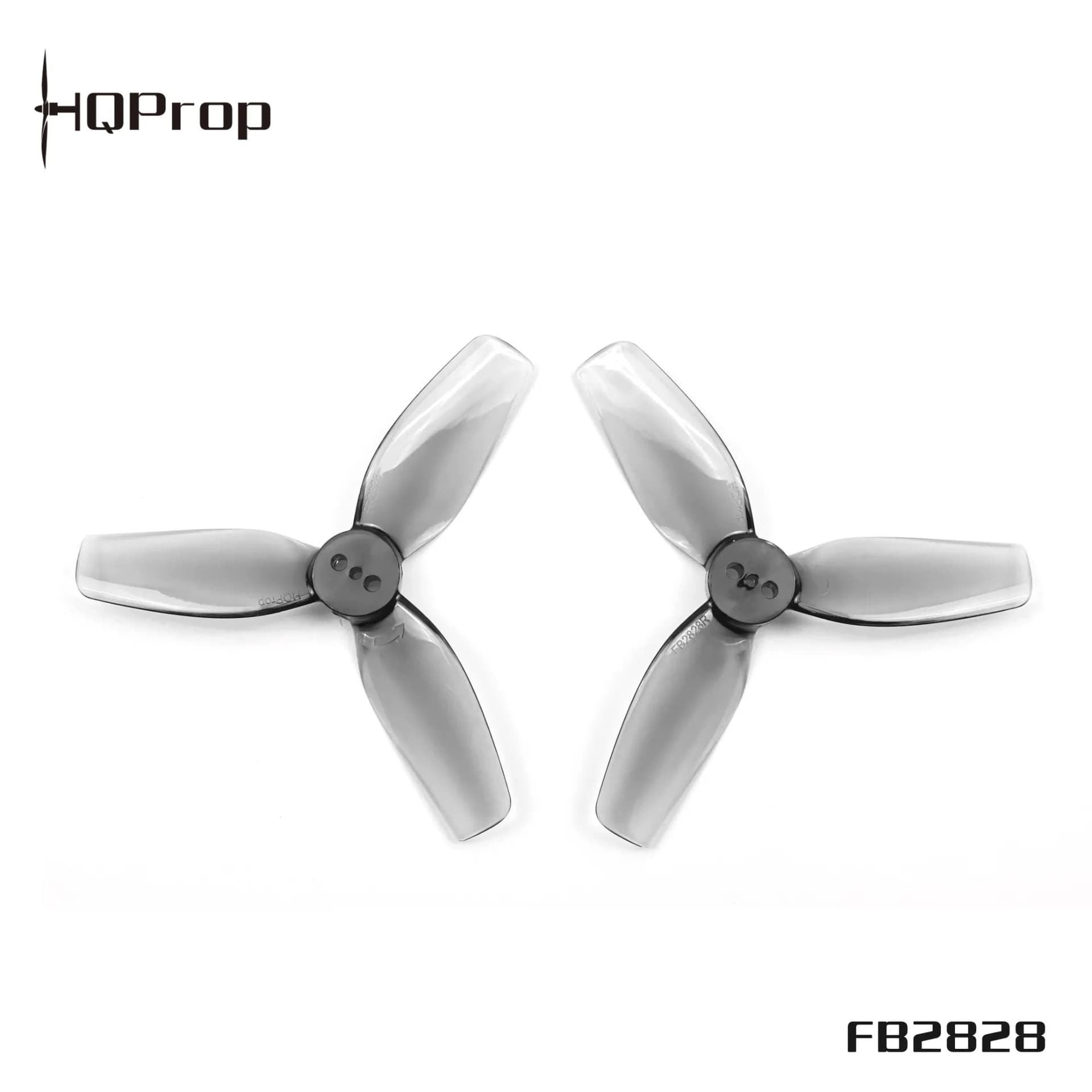 HQProp FB2828 Micro Freestyle Drone Propellers - Grey Polycarbonate (Set of 4) for fpv drones 1