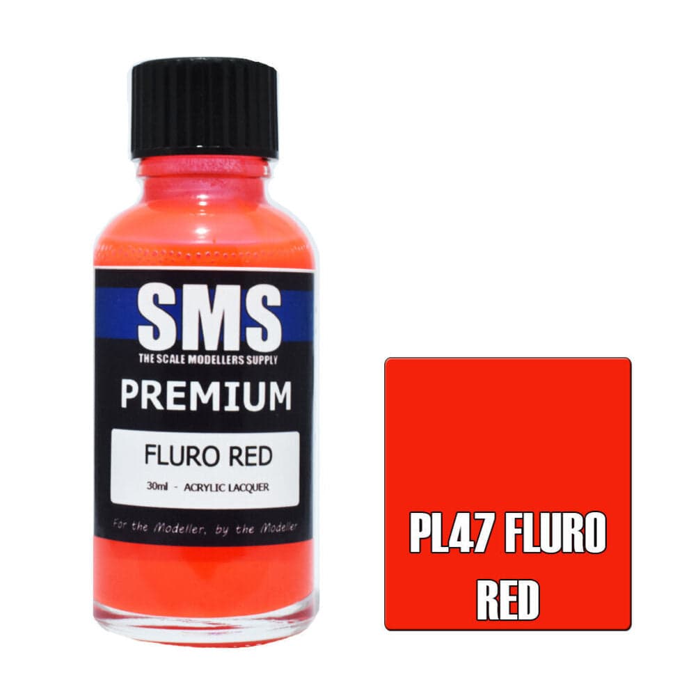 Premium FLURO RED 30ml for fpv drones