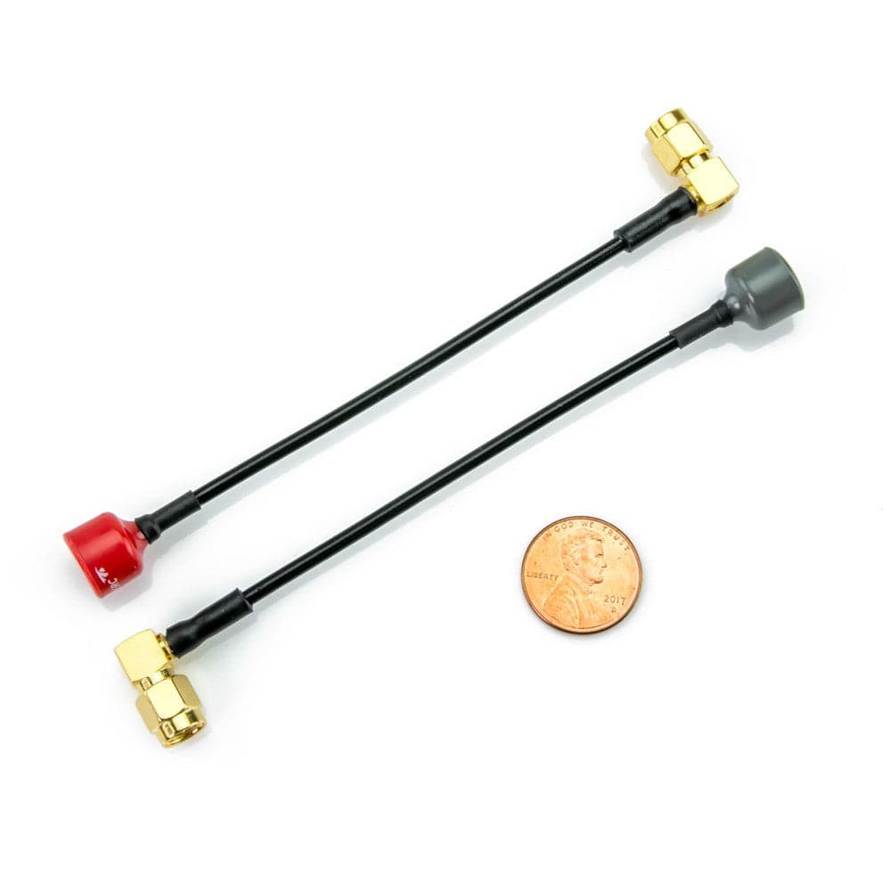 TrueRC Singularity 5.8 SMA 90 Degree Long Antenna RHCP for fpv drones 1