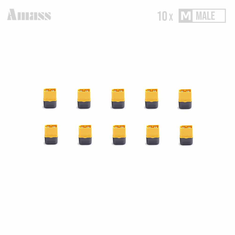 XT60H Connector - MALE - 10 STUKS for fpv drones