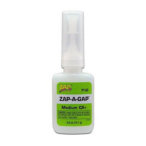ZAP PT03 Green Medium Cyno Penetrating Super Glue - 0.5oz for fpv drones