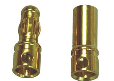 EMAX A-007 3.5mm Gold Bullet Banana Connector Plug For ESC Battery Motor for fpv drones
