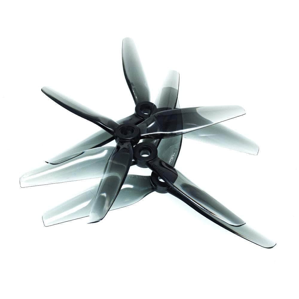HQ Prop ETHIX S5 5x4x3 Tri-Blade 5" Prop 4 Pack - Light Grey for fpv drones 2