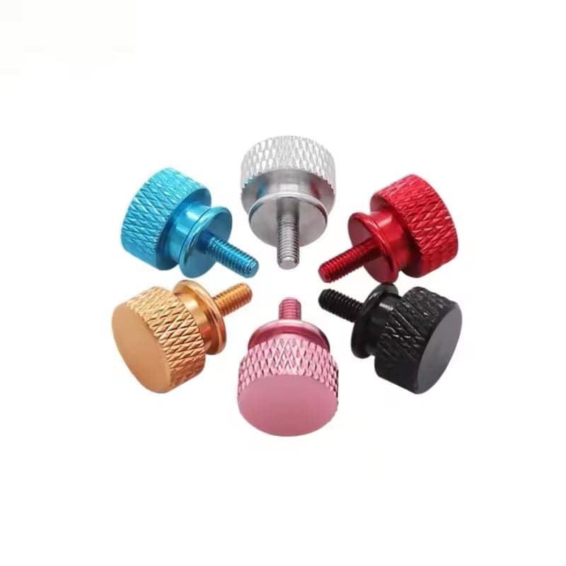 10pc M5 Cap Thumb Screw 6061 Aluminium Pack for fpv drones 4