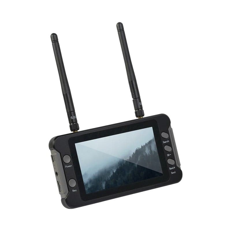 Foxeer 4.3" FPV Monitor 5.8G 40CH Build in DVR Receiver Battery for fpv drones 7