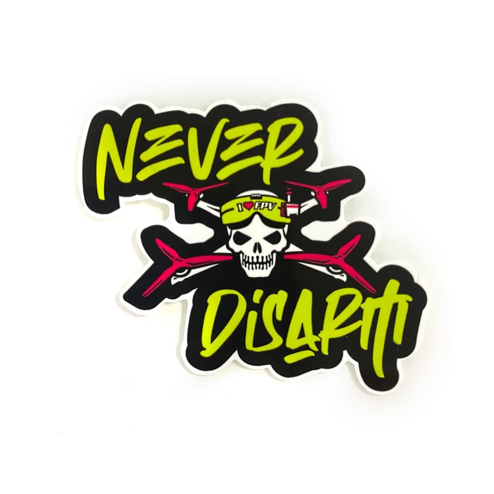 Never Disarm Sticker