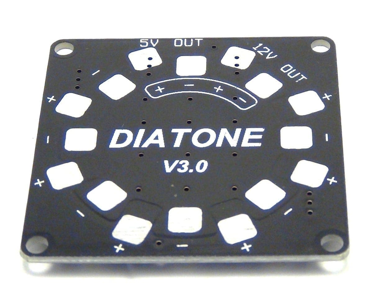 Power Distribution Board with LED/ voltage regulator for fpv drones 1