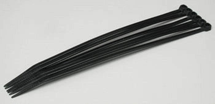 Traxxas 3155 Cable Ties Medium (black) (6) for fpv drones