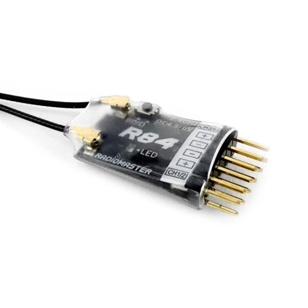 Radiomaster R84 4CH Frsky D8 Compatible PWM Receiver for fpv drones