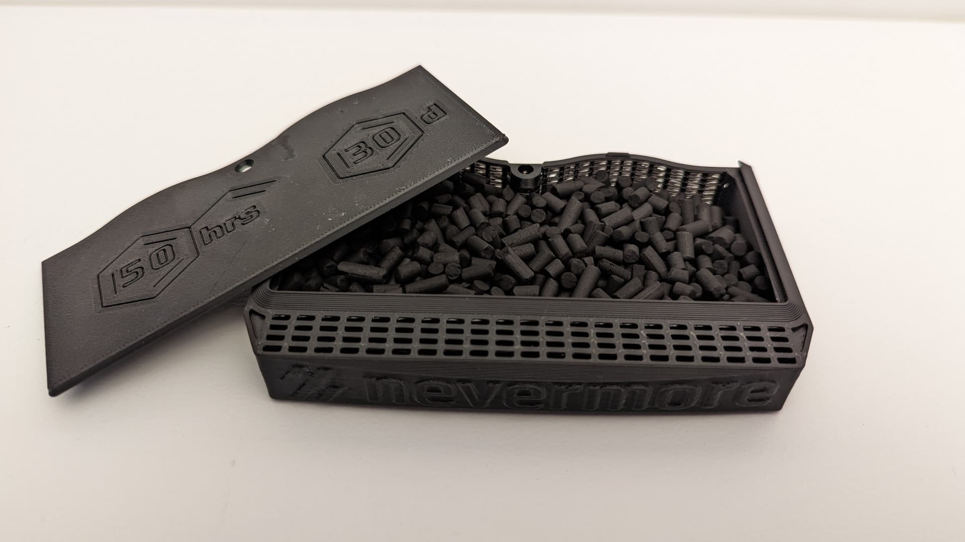Nevermore 3D Printer Carbon - Acid Free Carbon Pellets for  Activated Carbon Filters 335g (800ml) for fpv drones 2