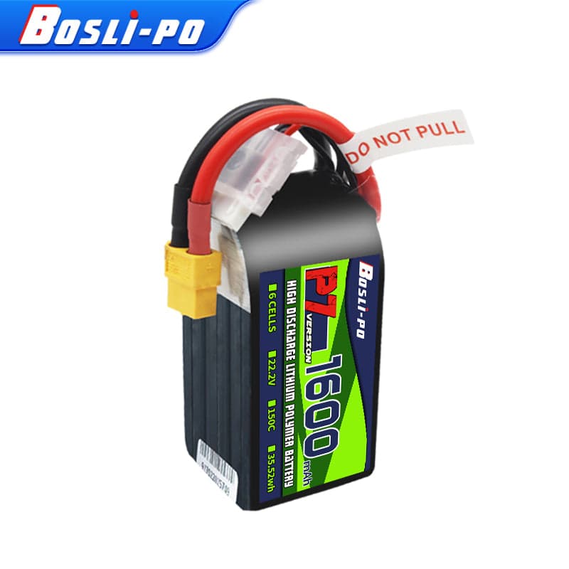 Boslipo P7 Version 1600mAh 150C 4/6S FPV Battery for fpv drones 1
