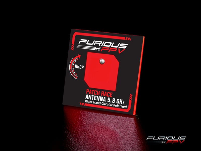FuriousFPV Feather Patch Race Antenna 5.8GHz (RHCP) for fpv drones 1