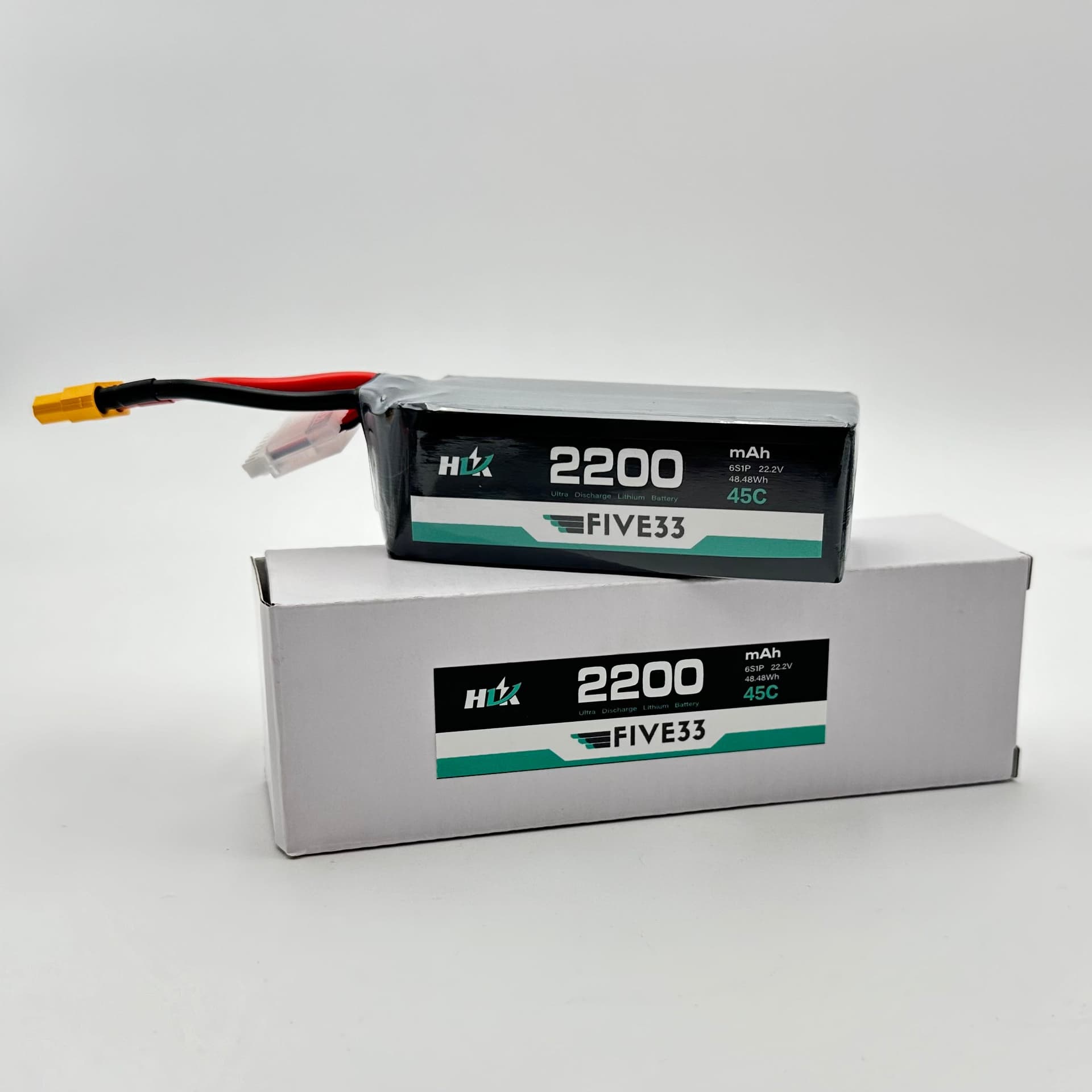 "Budget" 6s 2200 mAh Pro Spec Legal Battery for fpv drones
