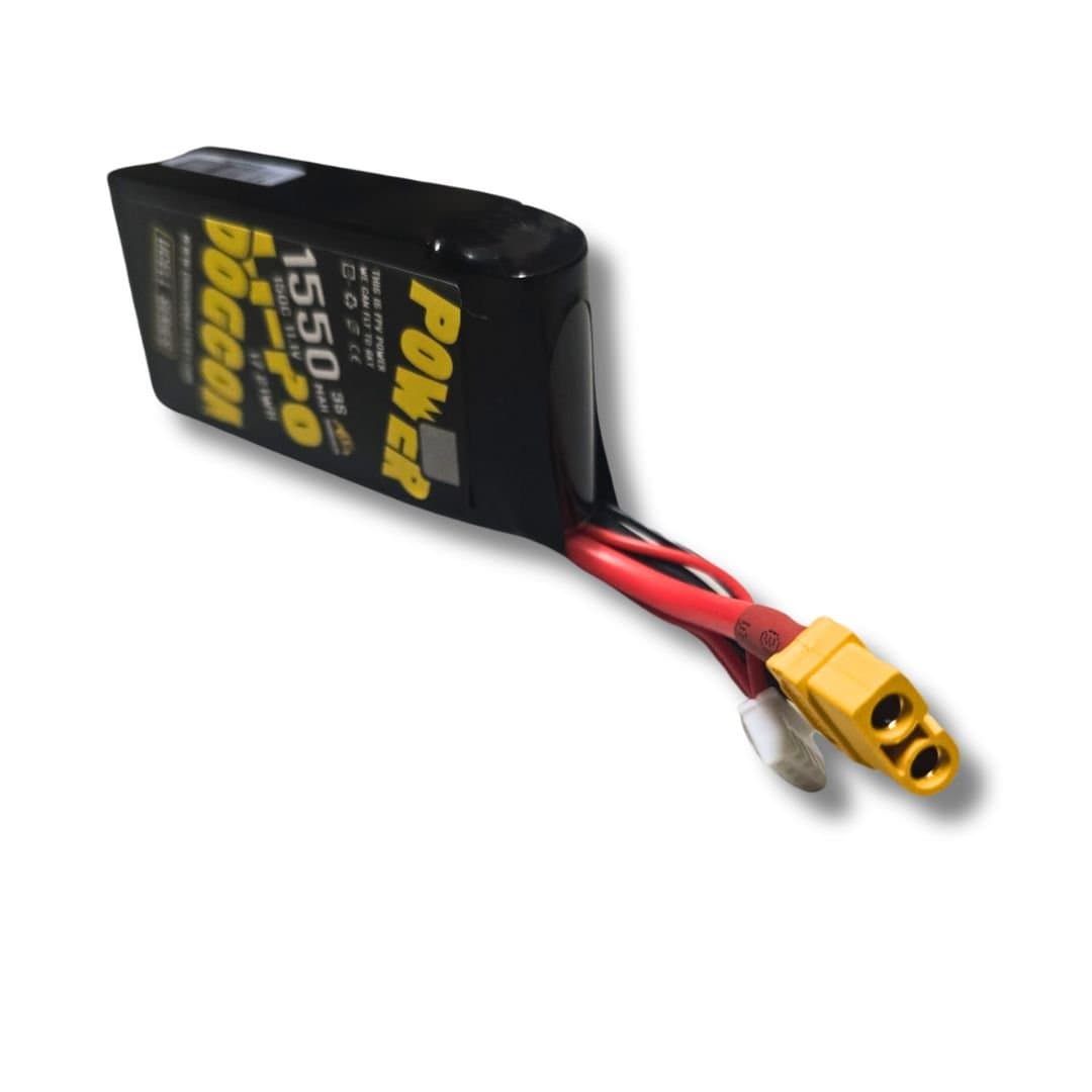 DOGCOM 1550mAh 150C 3S 11.1V UCELL Lipo Battery for fpv drones 2