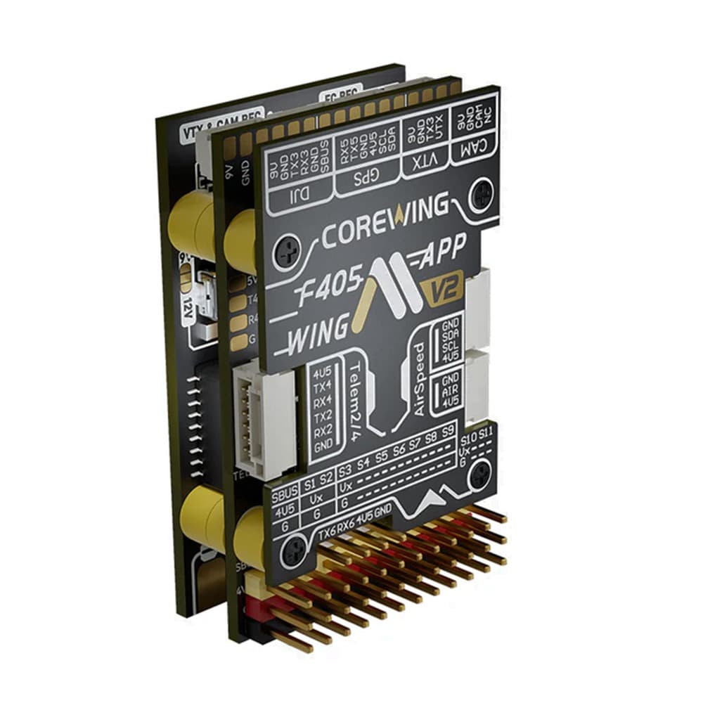 CoreWing F405 Wing V2 Flight Controller Stack - 5.5