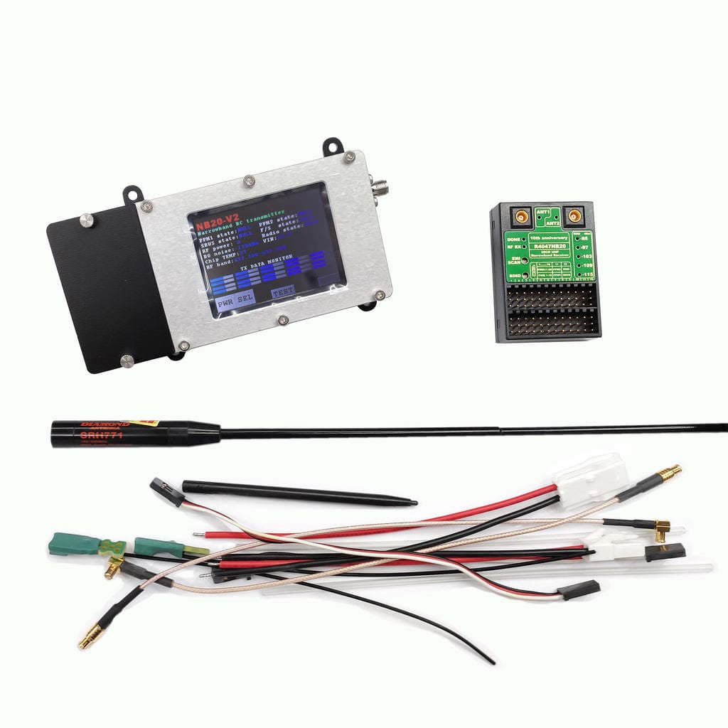 Rmilec NB20 V2 Advanced 20-Channel UHF Long Range System (LRS) for fpv drones 4