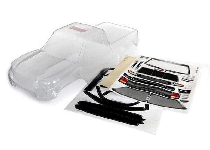 Traxxas 8111 Body (Clear Trimmed Requires Painting)/ Window masks TRX-4 Sport for fpv drones