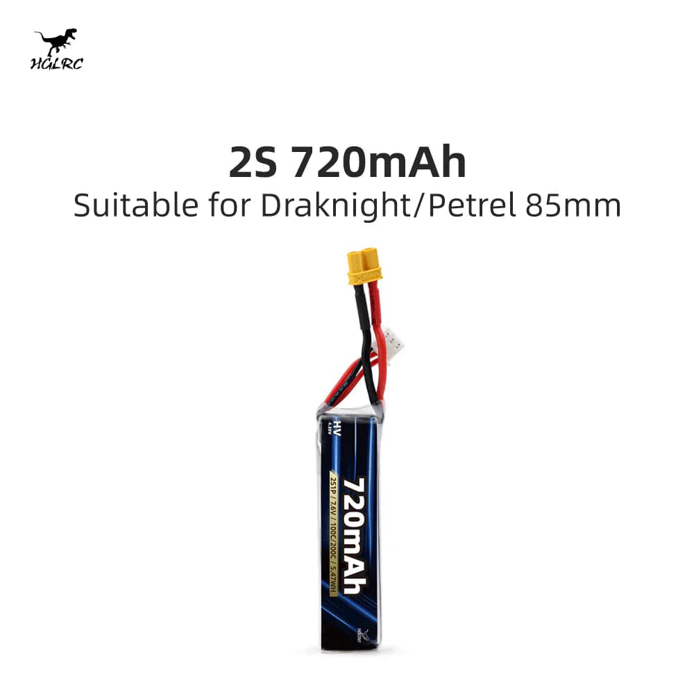HGLRC 1-6S Power Lithium-ion Battery, High Discharge Rate LIHV/LIPO Battery for fpv drones 3