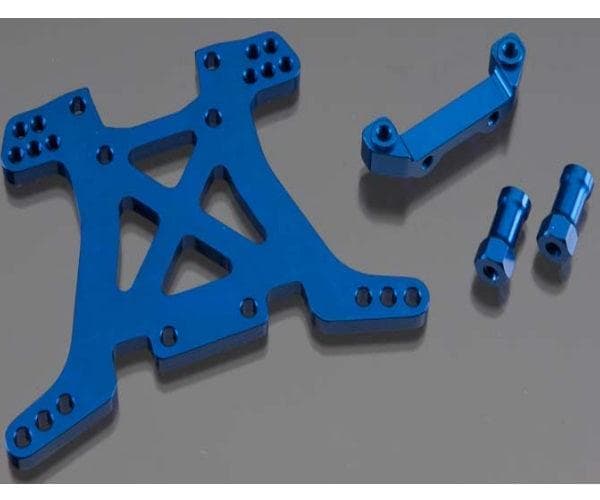 Traxxas 6838X Aluminum Shock Tower Rear Blue Slash Stampede Rally for fpv drones
