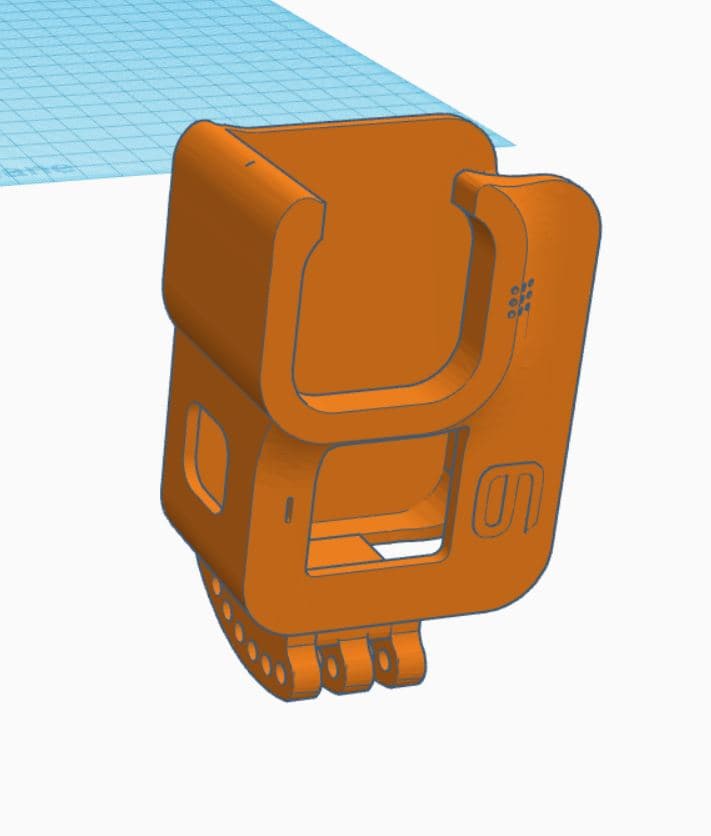 Vertical GoPro Mounts for fpv drones 4