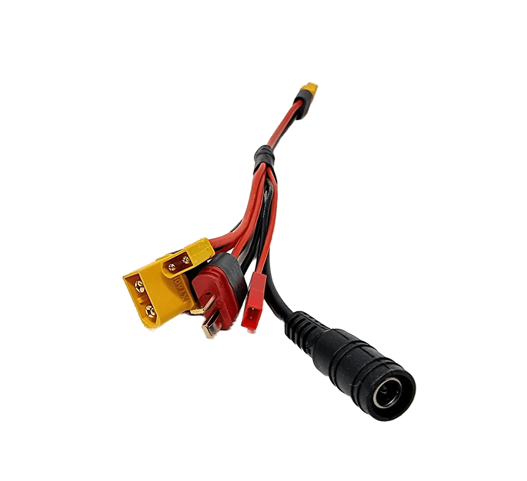 XT60 to XT60 XT30 DC5.5 T-Plug Charger Adapter Cable for fpv drones 7