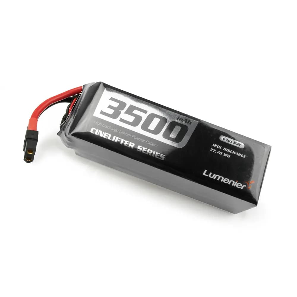 Lumenier 3500mAh 6S 120c CineLifter LiPo Battery XT60 - 3.2