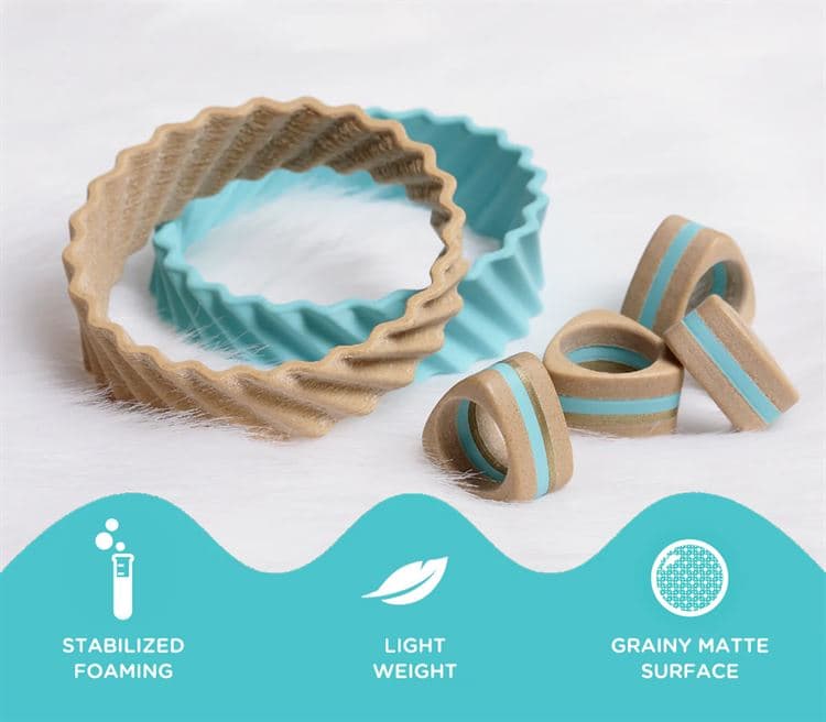 Polymaker Polylite LW-PLA PolyWood  1.75mm Filament 600g for fpv drones 5