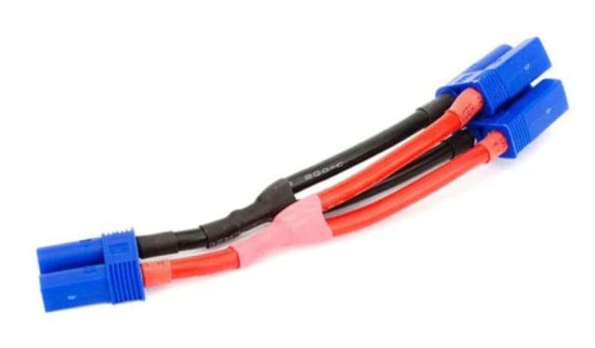 Powerhobby Parallel Y-Harness EC5 Female TO EC5 Male 10AWG Wire for fpv drones
