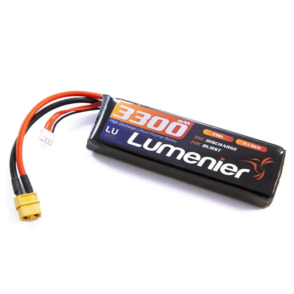 Lumenier 3300mAh 3s 35c Lipo Battery - 14.8 Volt (4 Cell)