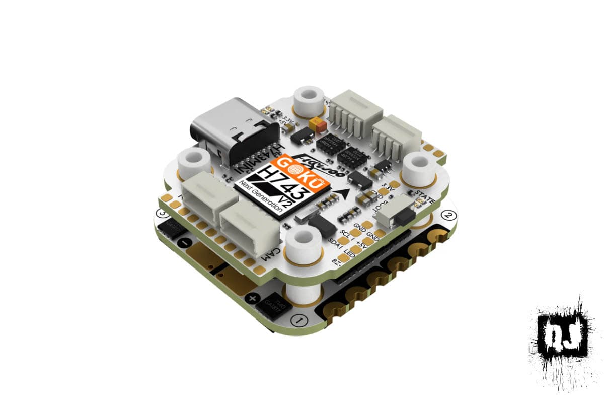 Flywoo GOKU H743 PRO Mini 45A 32Bit 128K 20*20 Stack -- Plug & Play O4 / O4 Pro