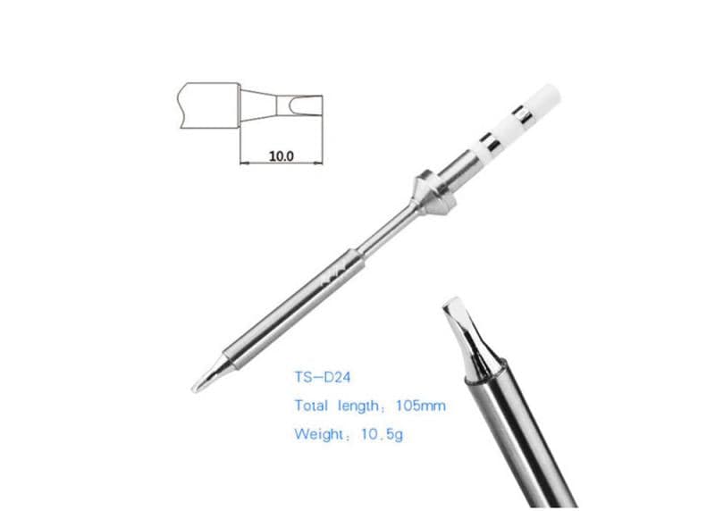 TS100 Soldering Tip D24 for fpv drones 1
