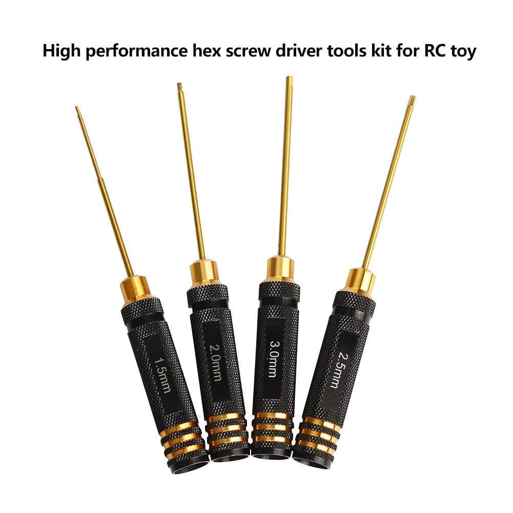 Hex Screwdriver Set 1.5/2.0/2.5/3.0mm for fpv drones 2