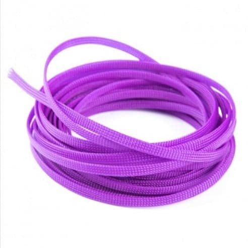 6mm Snakeskin Braided Mesh Sleeve for ESC & Motor Wire - Choose your Color (2 Feet) for fpv drones