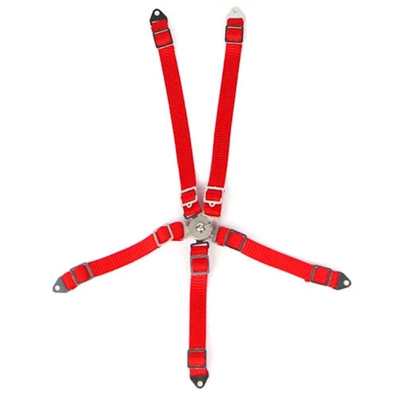 Yeah Racing YA-0558RD 1/10 RC Scale Accessory Safety Belt Red for fpv drones
